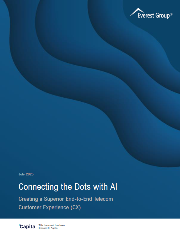 Connecting the dots with AI: creating a superior end-to-end telecom customer experience Placeholder